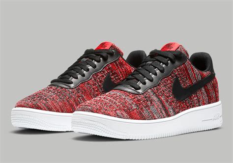 nike air force herren rot hoch|Nike Air Force 1 flyknit.